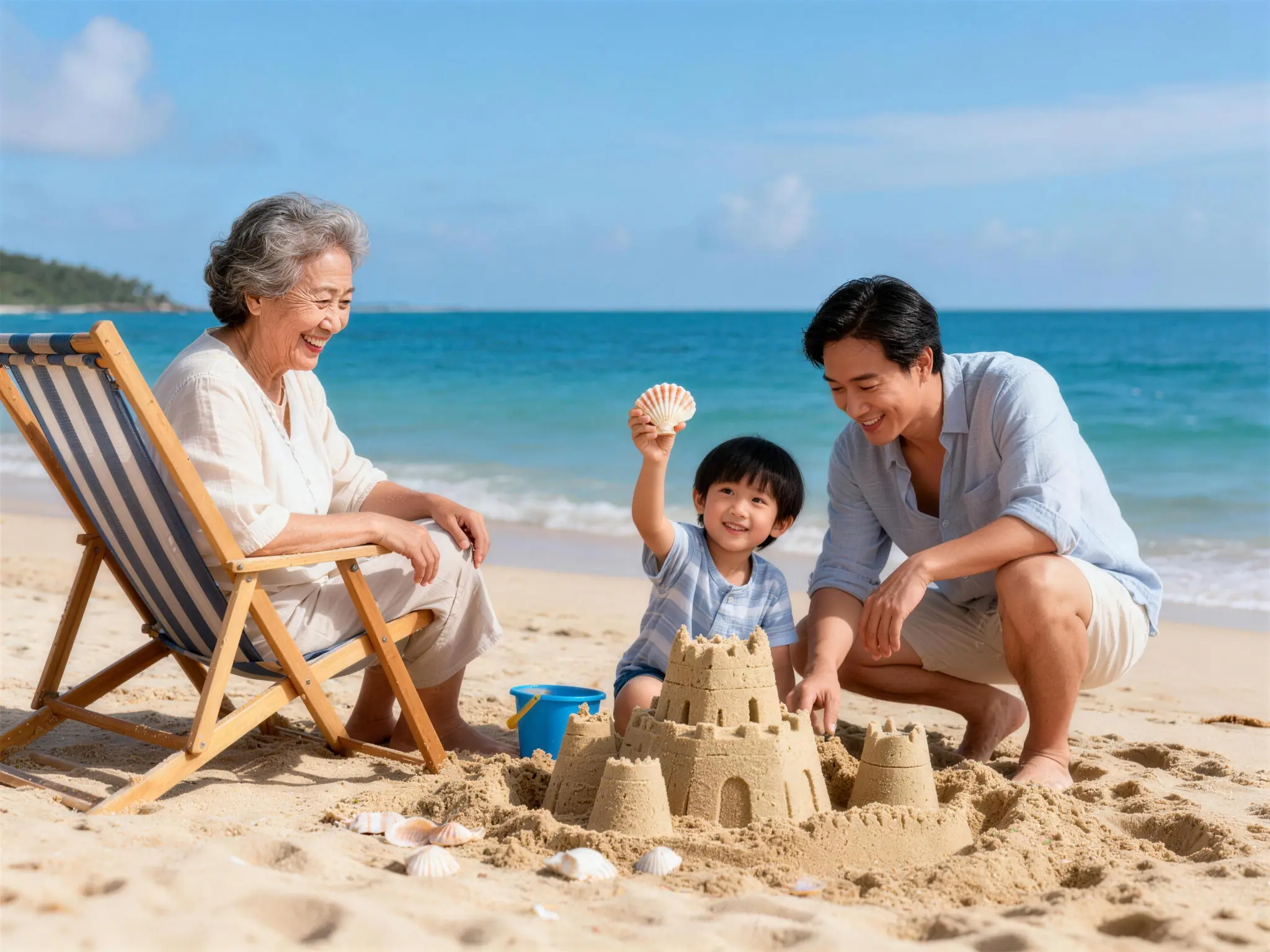 三代同堂的海岛记忆:让爱没有负担